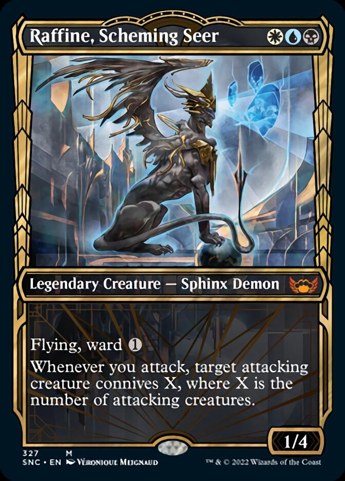 Raffine, Scheming Seer (Showcase Golden Age) [Streets of New Capenna] | Jomio and Rueliete's Cards and Comics