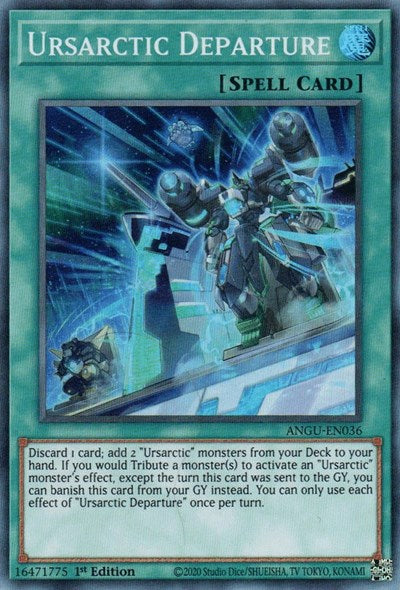 Ursarctic Departure (Super Rare) [ANGU-EN036] Super Rare | Jomio and Rueliete's Cards and Comics