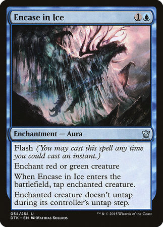 Encase in Ice [Dragons of Tarkir] | Jomio and Rueliete's Cards and Comics