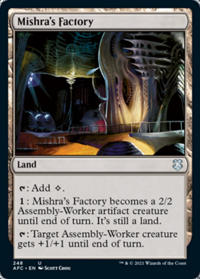 Mishra's Factory [Dungeons & Dragons: Adventures in the Forgotten Realms Commander] | Jomio and Rueliete's Cards and Comics