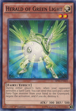 Herald of Green Light [BP03-EN022] Common | Jomio and Rueliete's Cards and Comics