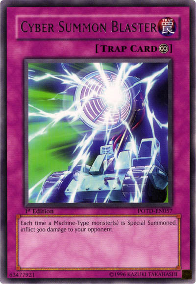 Cyber Summon Blaster [POTD-EN057] Rare | Jomio and Rueliete's Cards and Comics