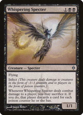 Whispering Specter [New Phyrexia] | Jomio and Rueliete's Cards and Comics