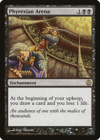 Phyrexian Arena [Duel Decks: Phyrexia vs. the Coalition] | Jomio and Rueliete's Cards and Comics