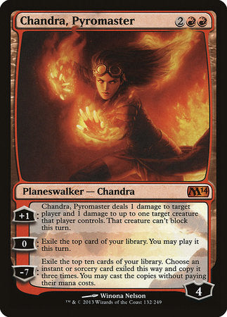 Chandra, Pyromaster [Magic 2014] | Jomio and Rueliete's Cards and Comics