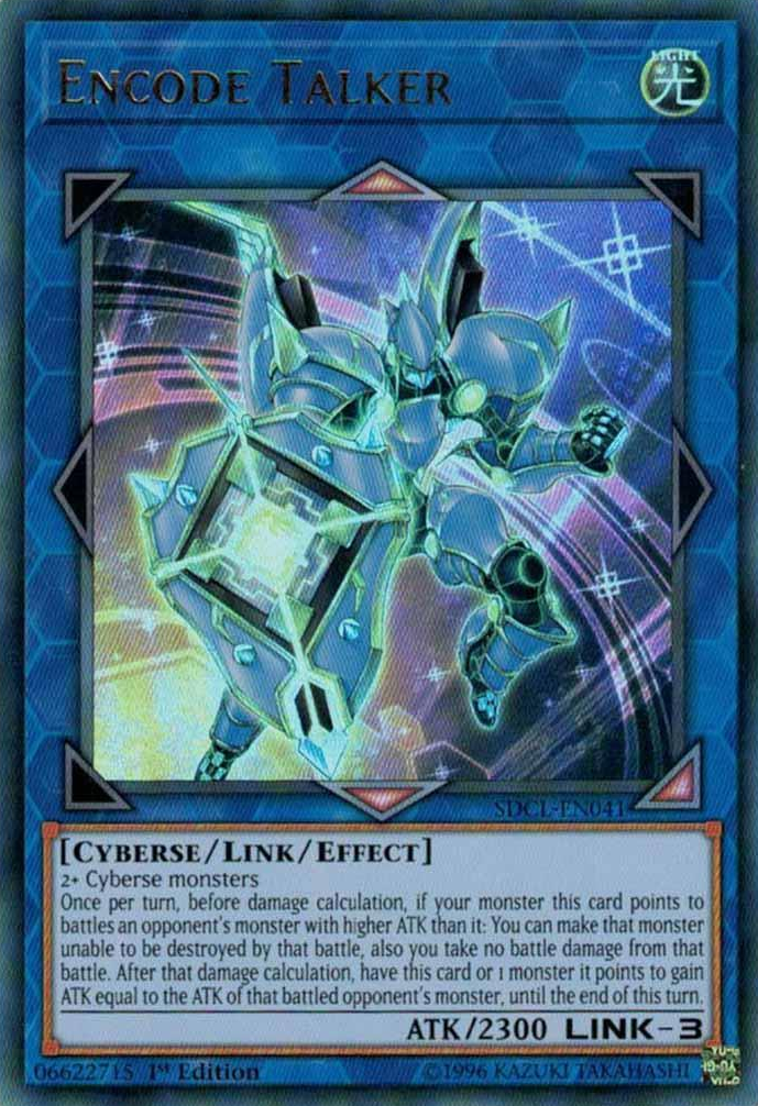 Encode Talker [SDCL-EN041] Ultra Rare | Jomio and Rueliete's Cards and Comics