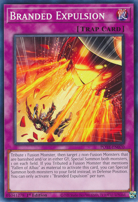 Branded Expulsion [POTE-EN070] Common | Jomio and Rueliete's Cards and Comics