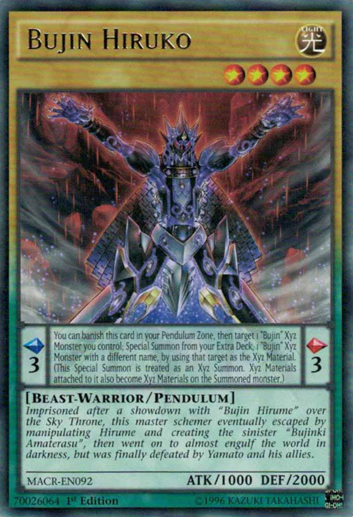 Bujin Hiruko [MACR-EN092] Rare | Jomio and Rueliete's Cards and Comics