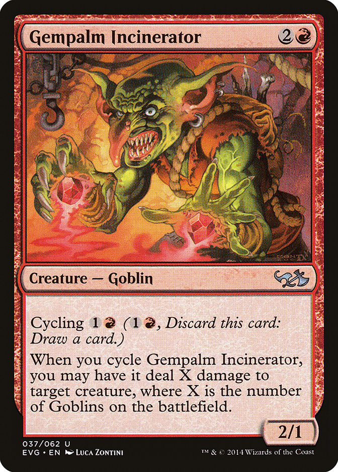 Gempalm Incinerator (Elves vs. Goblins) [Duel Decks Anthology] | Jomio and Rueliete's Cards and Comics