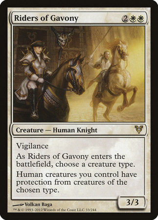 Riders of Gavony [Avacyn Restored] | Jomio and Rueliete's Cards and Comics