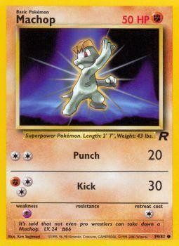 Machop (59/82) [Team Rocket Unlimited] | Jomio and Rueliete's Cards and Comics