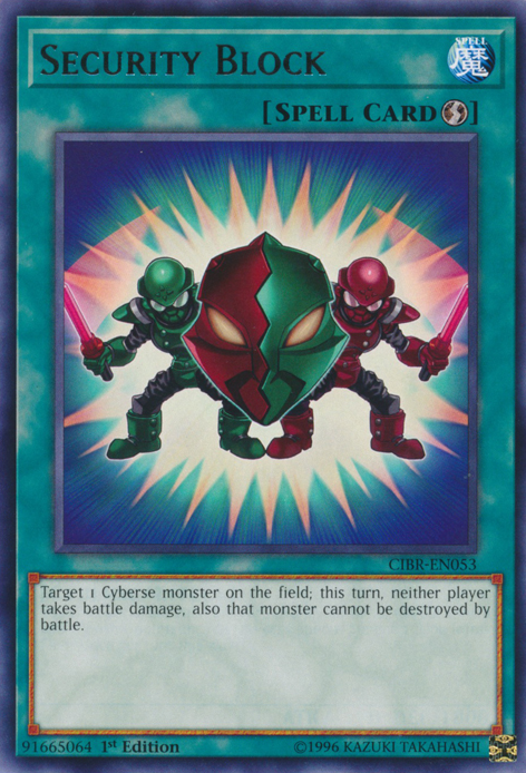 Security Block [CIBR-EN053] Rare | Jomio and Rueliete's Cards and Comics