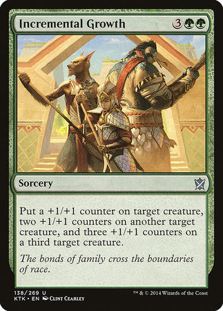 Incremental Growth [Khans of Tarkir] | Jomio and Rueliete's Cards and Comics