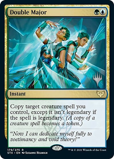 Double Major (Promo Pack) [Strixhaven: School of Mages Promos] | Jomio and Rueliete's Cards and Comics