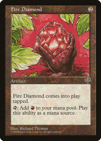 Fire Diamond [Mirage] | Jomio and Rueliete's Cards and Comics