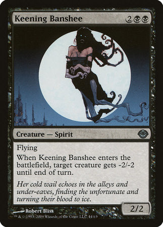 Keening Banshee [Duel Decks: Garruk vs. Liliana] | Jomio and Rueliete's Cards and Comics