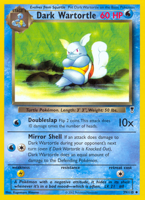 Dark Wartortle (39/110) [Legendary Collection] | Jomio and Rueliete's Cards and Comics