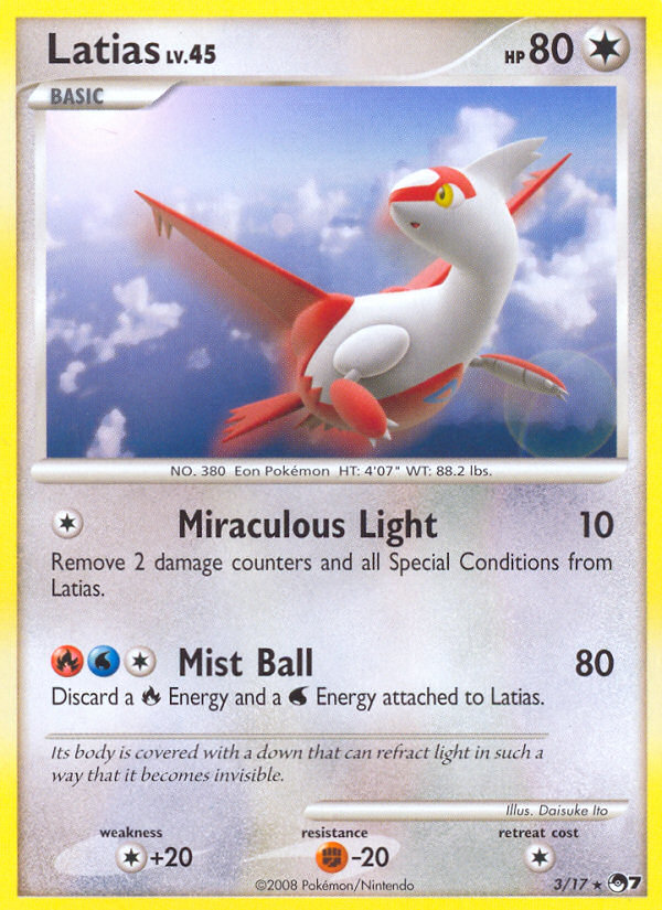 Latias (3/17) [POP Series 7] | Jomio and Rueliete's Cards and Comics