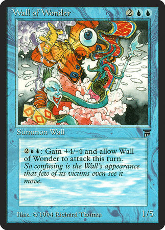Wall of Wonder [Legends] | Jomio and Rueliete's Cards and Comics