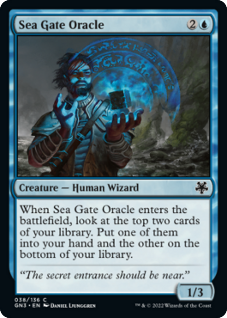 Sea Gate Oracle [Game Night: Free-for-All] | Jomio and Rueliete's Cards and Comics