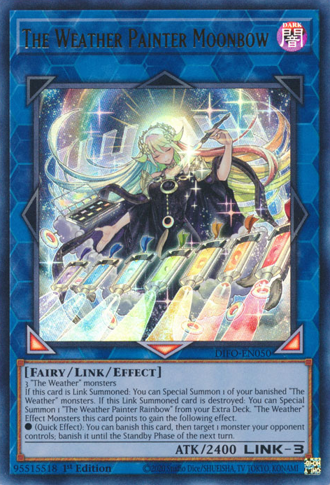 The Weather Painter Moonbow [DIFO-EN050] Ultra Rare | Jomio and Rueliete's Cards and Comics