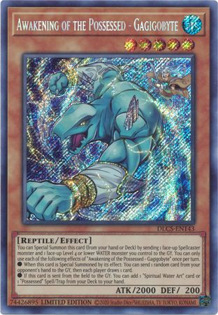 Awakening of the Possessed - Gagigobyte [DLCS-EN143] Secret Rare | Jomio and Rueliete's Cards and Comics