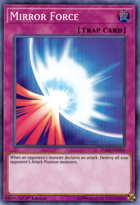 Mirror Force [DASA-EN059] Super Rare | Jomio and Rueliete's Cards and Comics