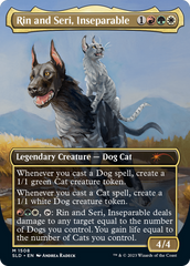 Rin and Seri, Inseparable (1508) // Rin and Seri, Inseparable [Secret Lair Commander Deck: Raining Cats and Dogs] | Jomio and Rueliete's Cards and Comics