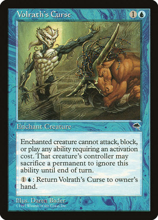 Volrath's Curse [Tempest] | Jomio and Rueliete's Cards and Comics