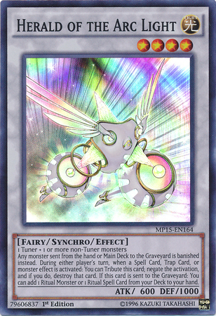 Herald of the Arc Light [MP15-EN164] Super Rare | Jomio and Rueliete's Cards and Comics