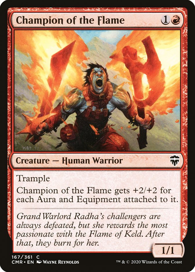 Champion of the Flame [Commander Legends] | Jomio and Rueliete's Cards and Comics