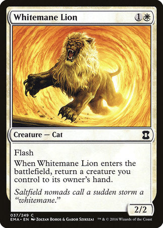 Whitemane Lion [Eternal Masters] | Jomio and Rueliete's Cards and Comics