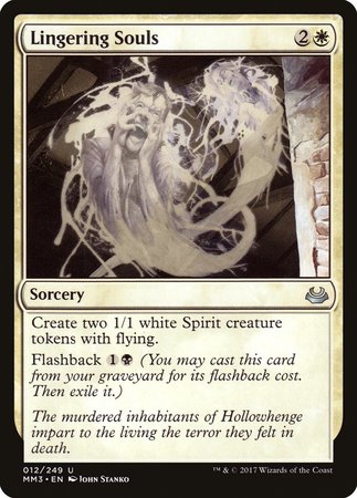 Lingering Souls [Modern Masters 2017] | Jomio and Rueliete's Cards and Comics