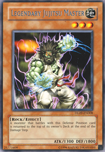 Legendary Jujitsu Master (Silver) [DL09-EN008] Rare | Jomio and Rueliete's Cards and Comics