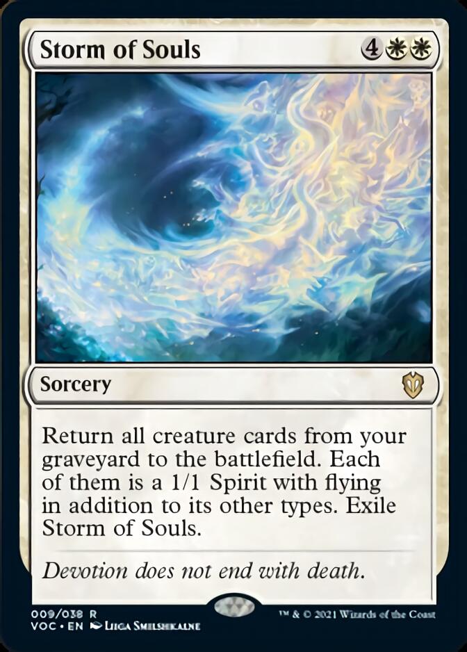 Storm of Souls [Innistrad: Crimson Vow Commander] | Jomio and Rueliete's Cards and Comics
