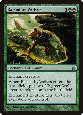Raised by Wolves [Born of the Gods] | Jomio and Rueliete's Cards and Comics