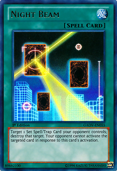 Night Beam [GAOV-EN055] Ultra Rare | Jomio and Rueliete's Cards and Comics