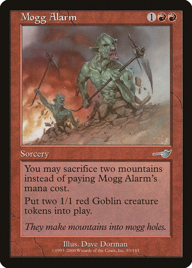 Mogg Alarm [Nemesis] | Jomio and Rueliete's Cards and Comics