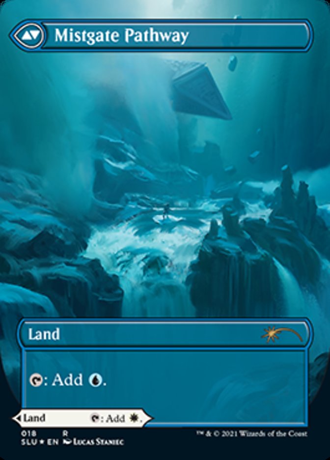 Hengegate Pathway // Mistgate Pathway (Borderless) [Secret Lair: Ultimate Edition 2] | Jomio and Rueliete's Cards and Comics