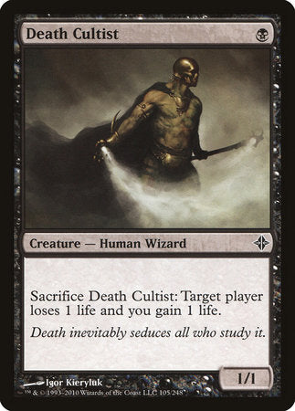 Death Cultist [Rise of the Eldrazi] | Jomio and Rueliete's Cards and Comics
