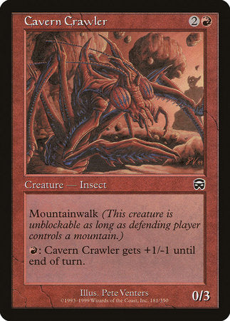 Cavern Crawler [Mercadian Masques] | Jomio and Rueliete's Cards and Comics