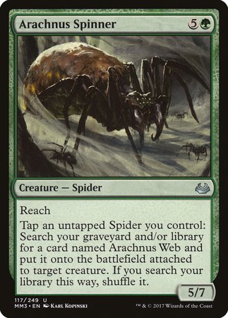 Arachnus Spinner [Modern Masters 2017] | Jomio and Rueliete's Cards and Comics