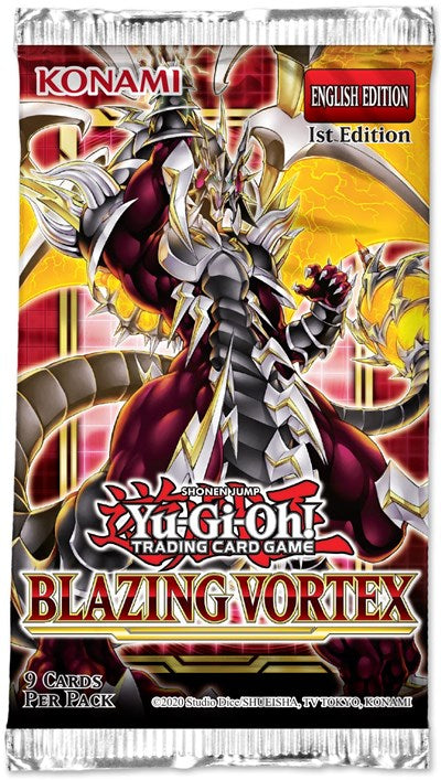 Blazing Vortex - Booster Pack (1st Edition) | Jomio and Rueliete's Cards and Comics