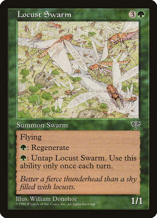 Locust Swarm [Mirage] | Jomio and Rueliete's Cards and Comics