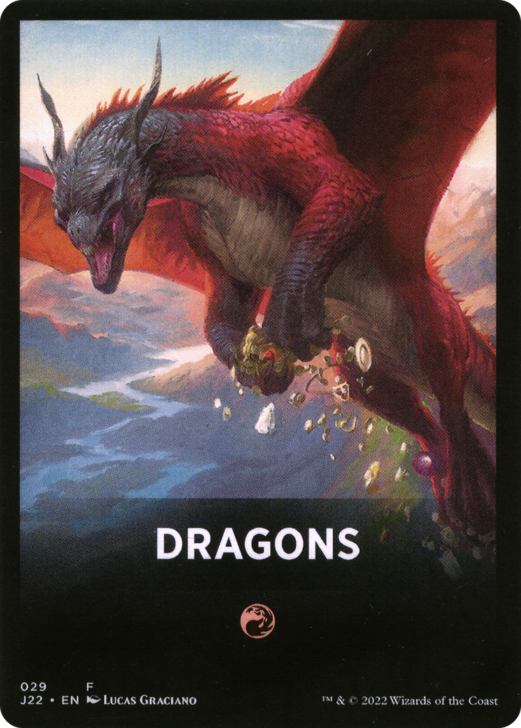 Dragons Theme Card [Jumpstart 2022 Front Cards] | Jomio and Rueliete's Cards and Comics