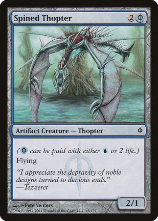 Spined Thopter [New Phyrexia] | Jomio and Rueliete's Cards and Comics