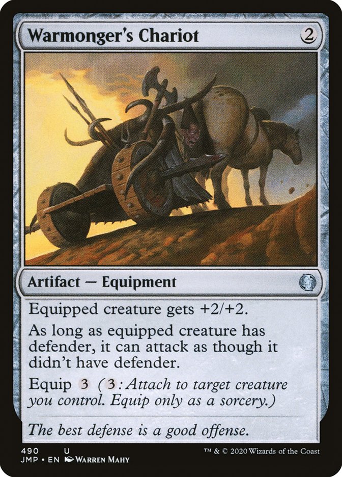 Warmonger's Chariot [Jumpstart] | Jomio and Rueliete's Cards and Comics