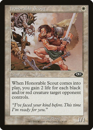 Honorable Scout [Planeshift] | Jomio and Rueliete's Cards and Comics