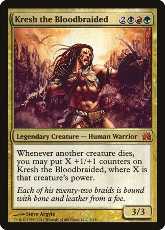 Kresh the Bloodbraided [From the Vault: Legends] | Jomio and Rueliete's Cards and Comics