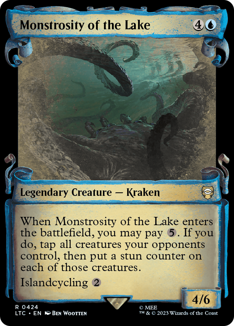 Monstrosity of the Lake [The Lord of the Rings: Tales of Middle-Earth Commander Showcase Scrolls] | Jomio and Rueliete's Cards and Comics
